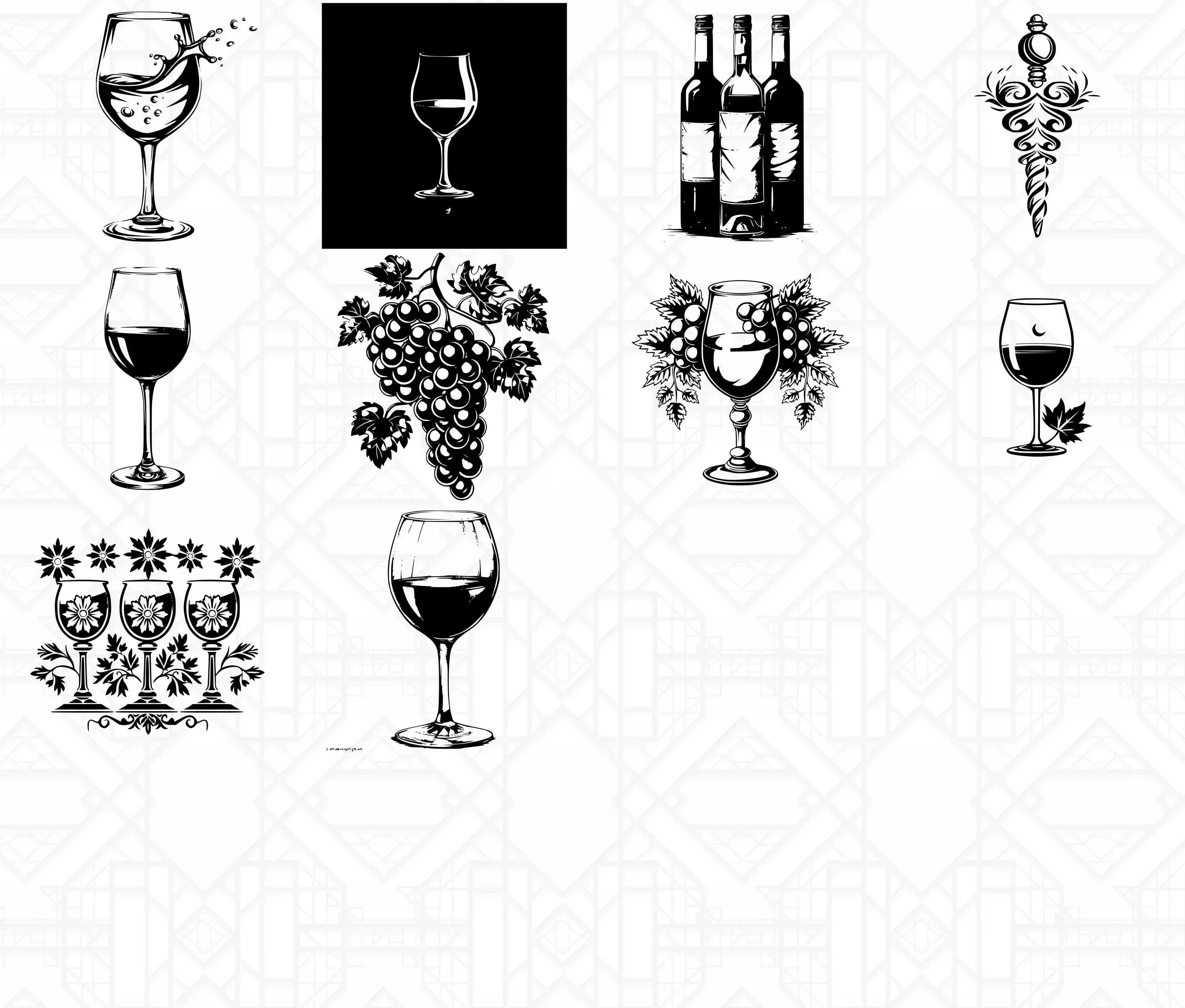 Wine Tasting SVG Bundle - Image 6