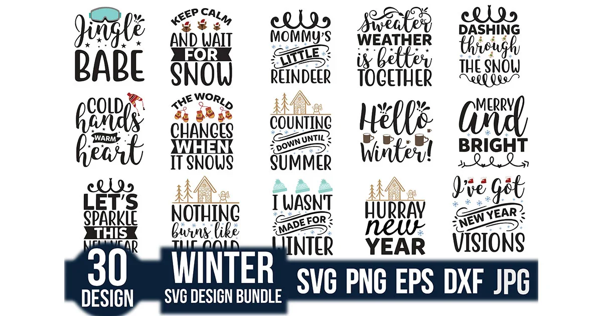 Winter SVG Bundle - Image 2