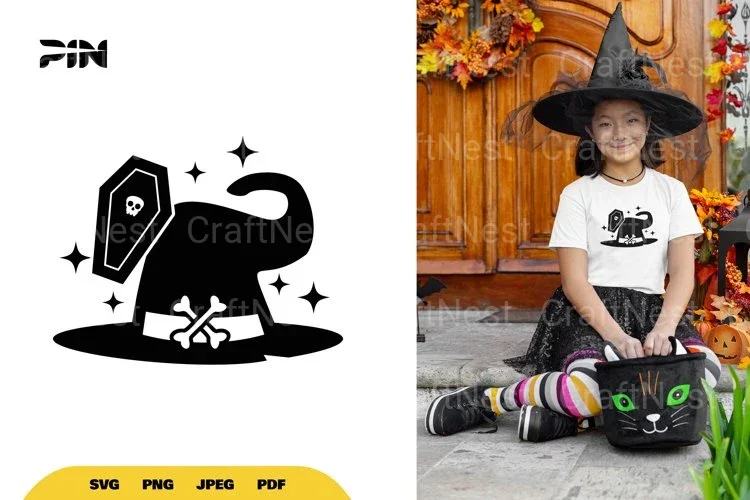 Witch Hat Halloween SVG Bundle