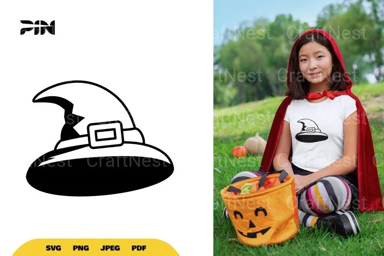 Witch Hat Halloween SVG Bundle