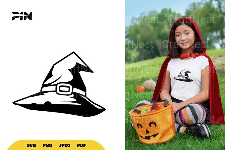Witch Hat Halloween SVG Bundle