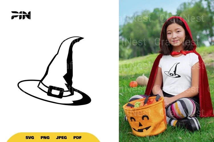 Witch Hat Halloween SVG Bundle