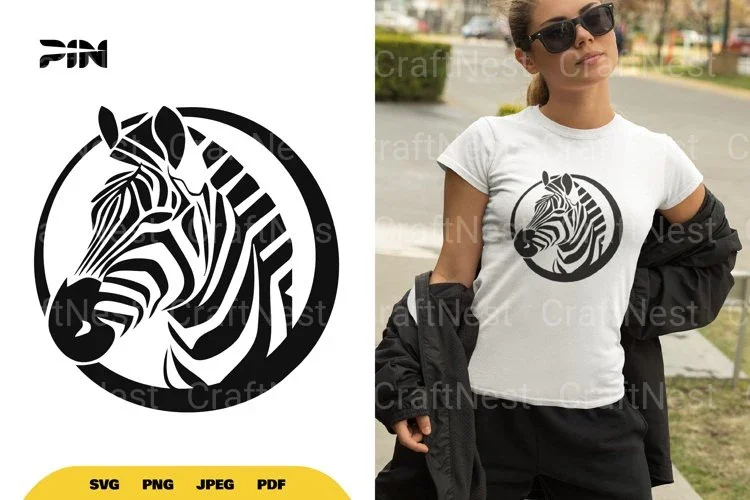 Zebra Logo SVG Bundle