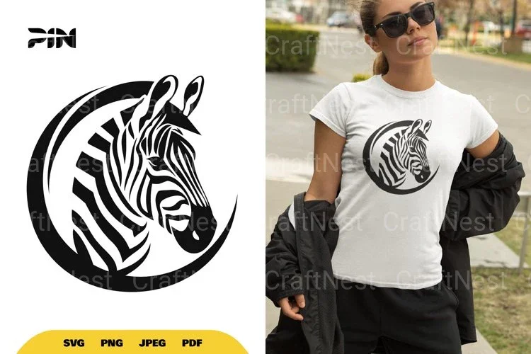 Zebra Logo SVG Bundle
