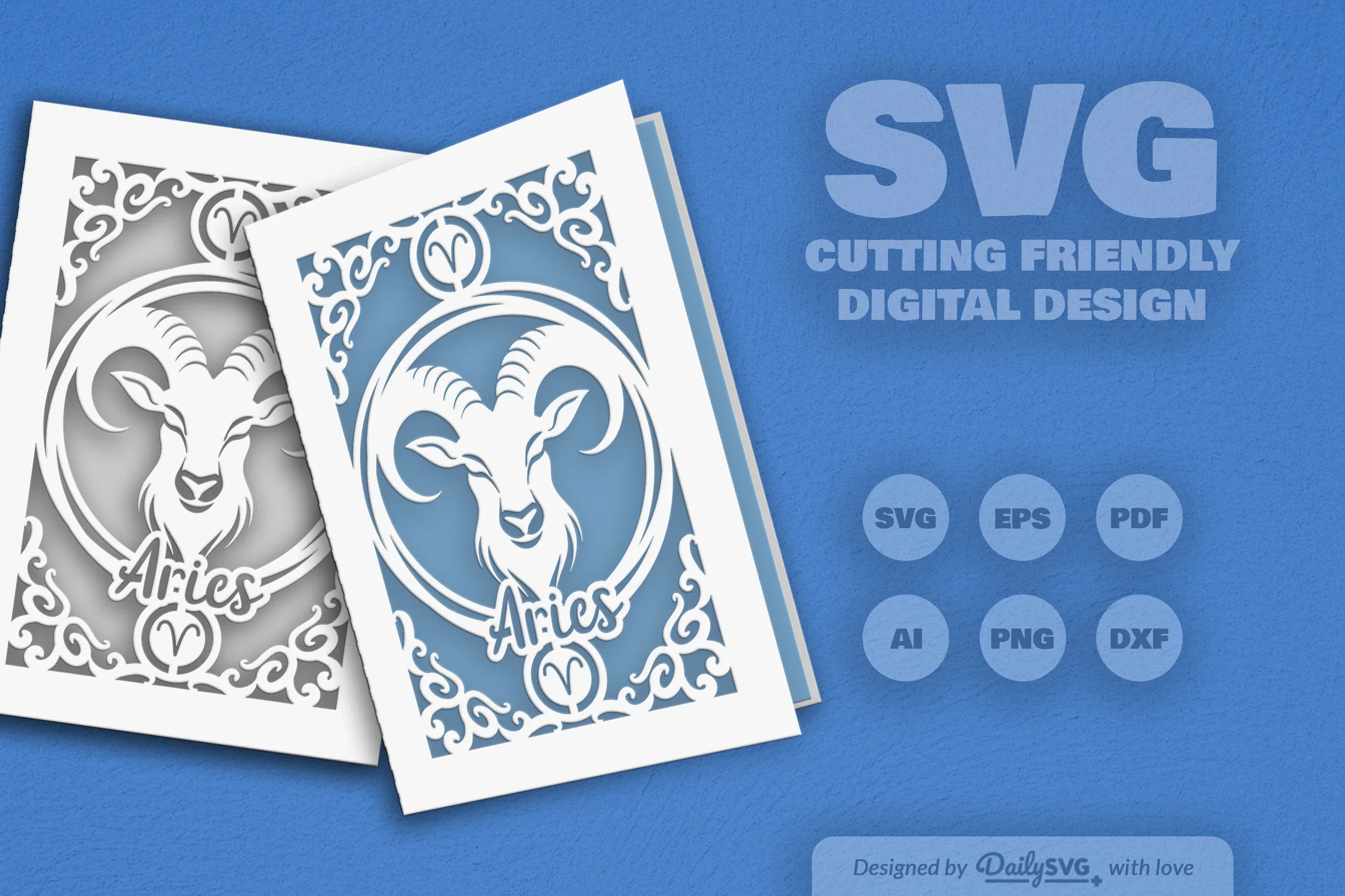 Zodiac Aries SVG Bundle: Unique Astrological Gifts - Image 2