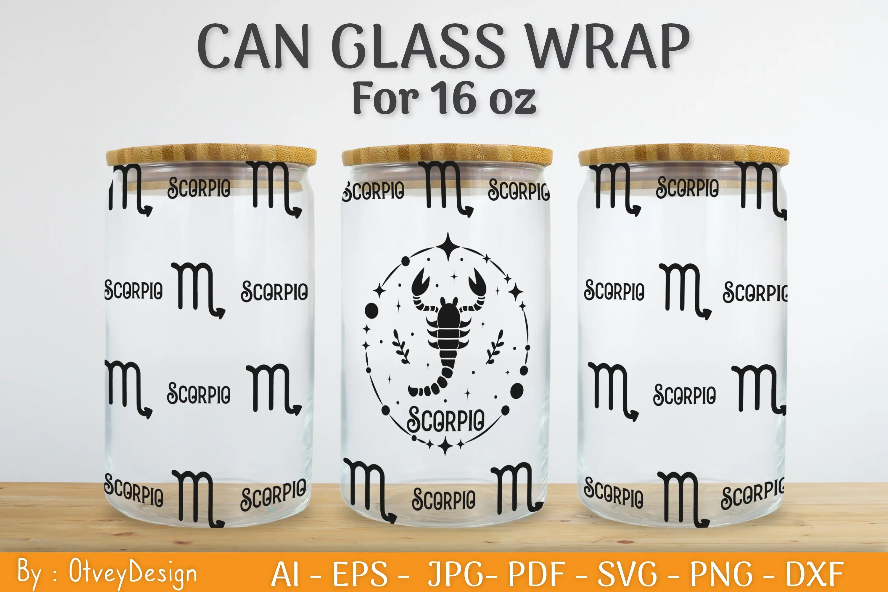 Zodiac Beer Can Glass 16 OZ SVG Bundle - Image 2