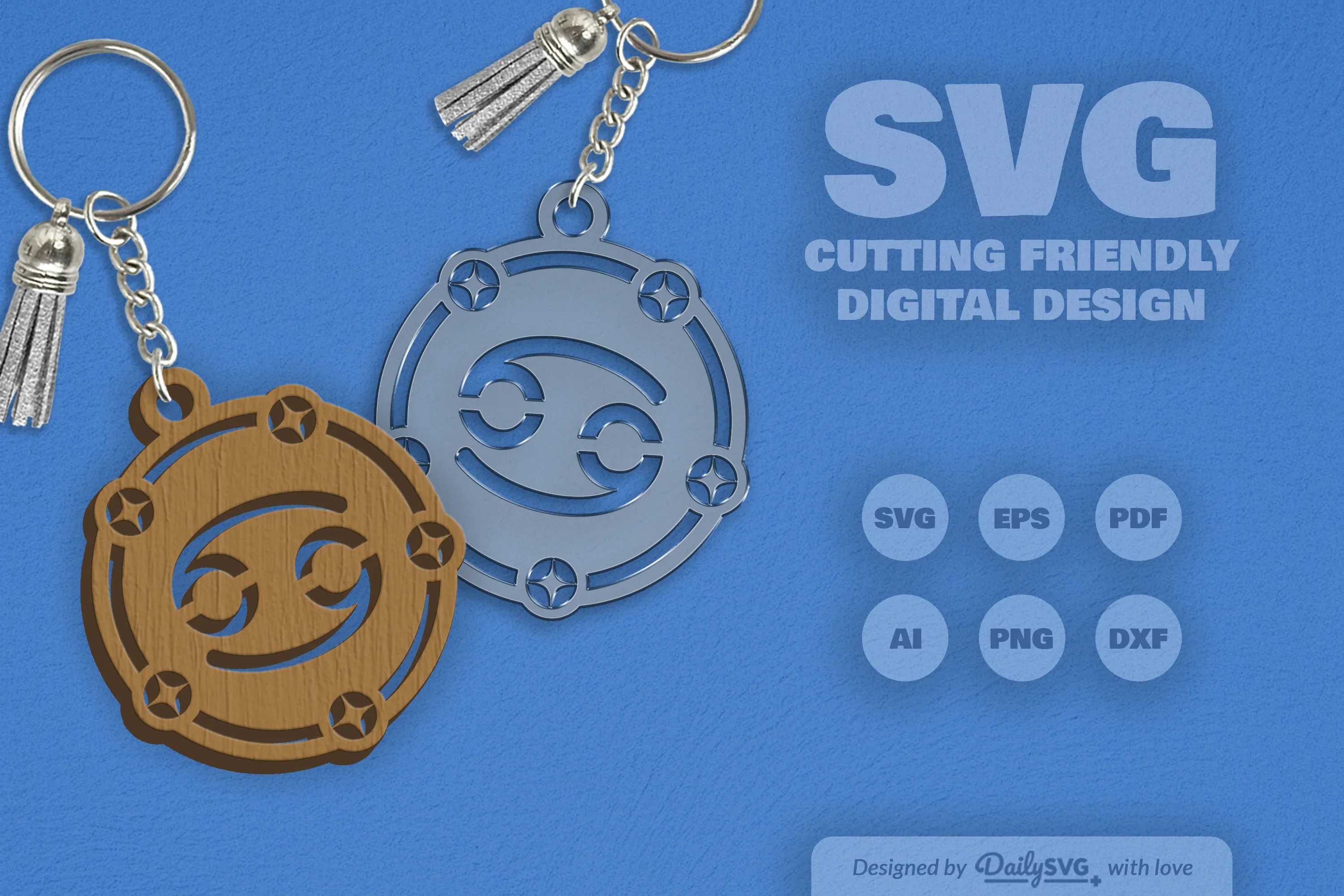 Zodiac Cancer SVG Bundle - Image 2