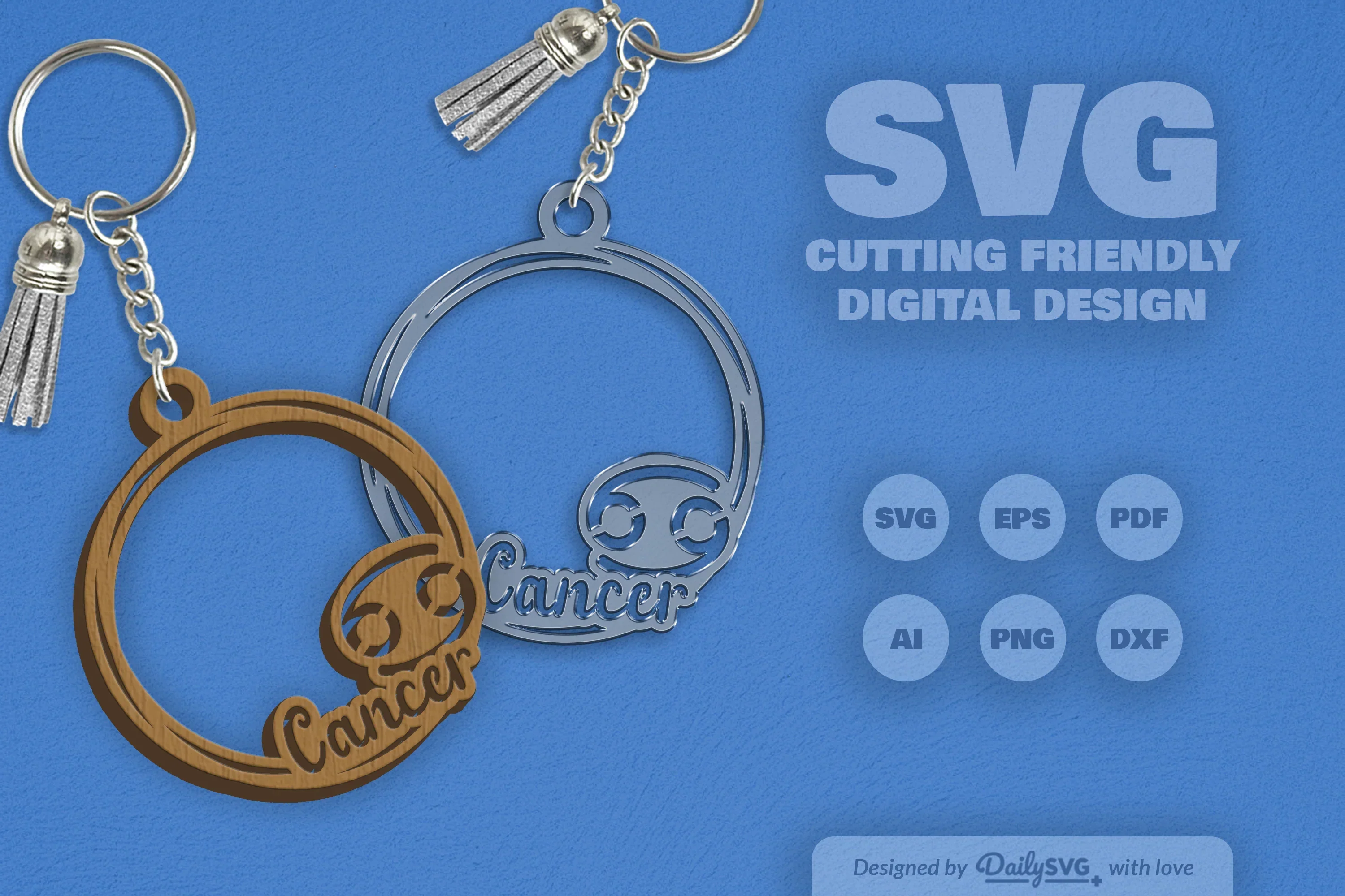 Zodiac Cancer SVG Bundle - Image 2