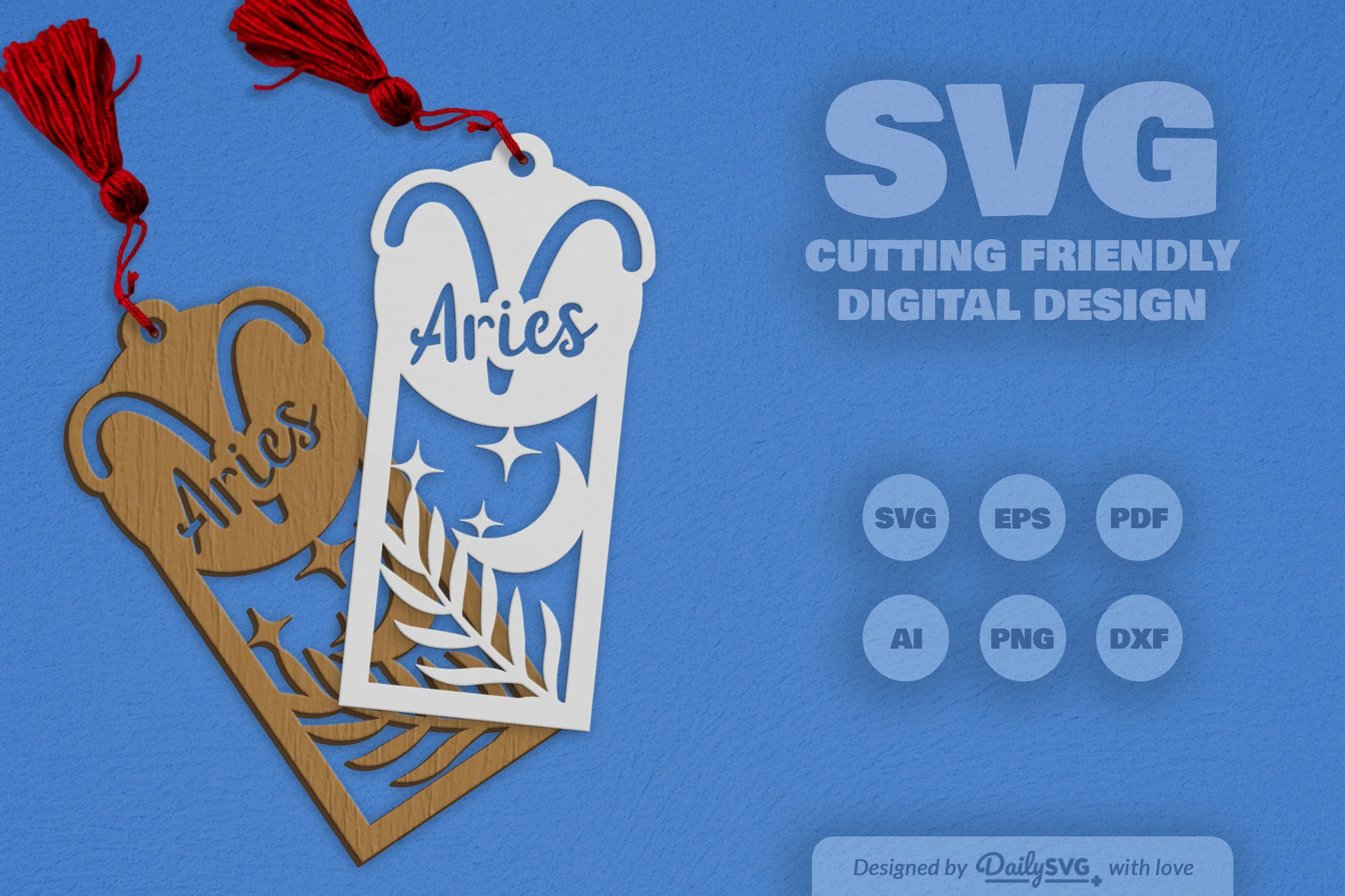 Zodiac Laser Cut Aries SVG Bundle SVGs - Image 2