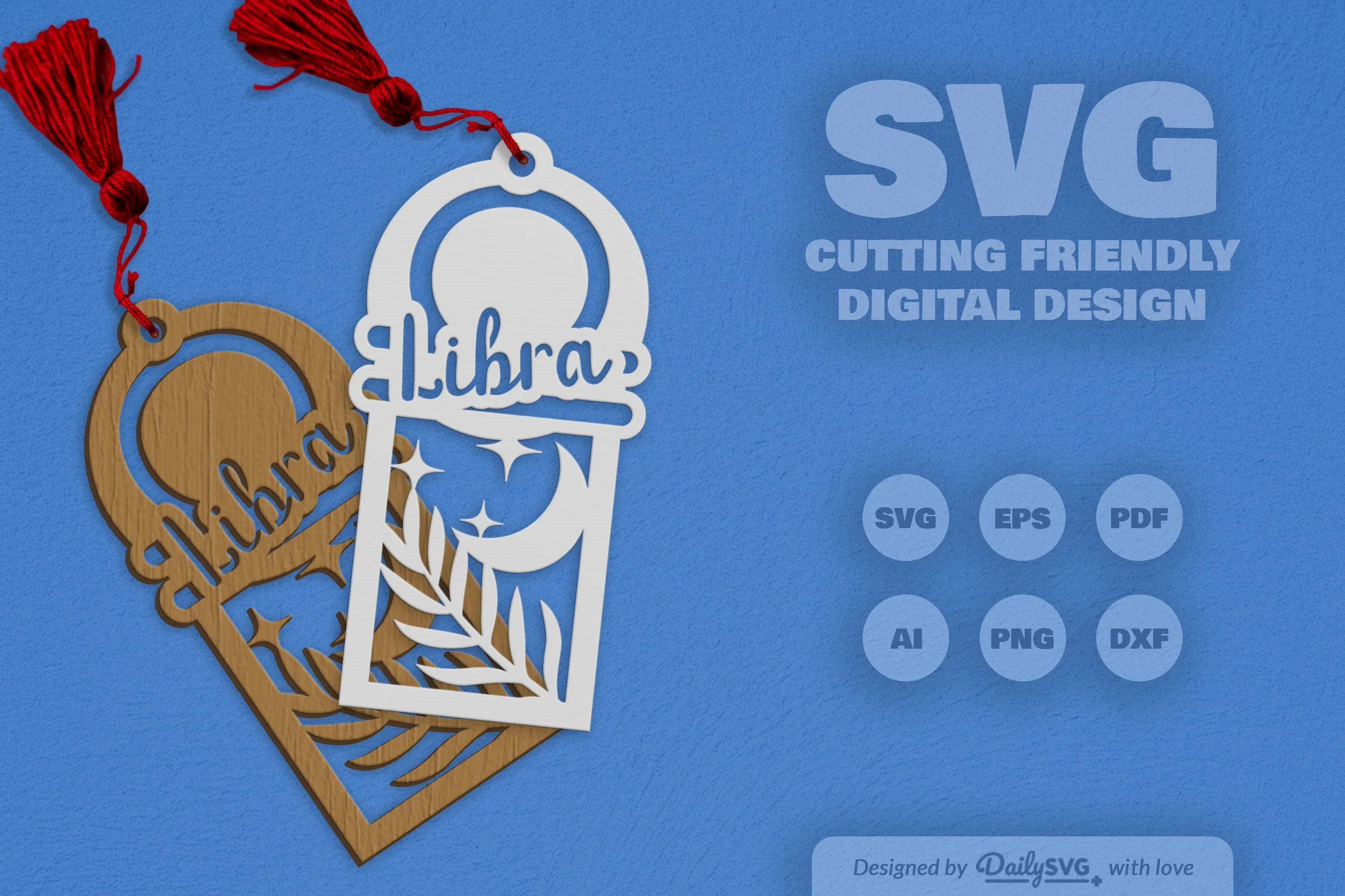 Zodiac Laser Cut Libra SVG Bundle - Image 2